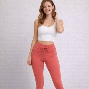 PINK Victoria's Secret Red Track Pants